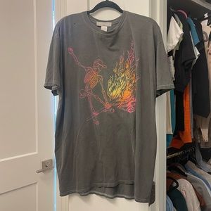 Urban Outfitters Gray Oversized T-Shirt